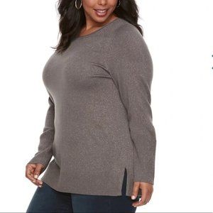 sparkly sweaters plus size